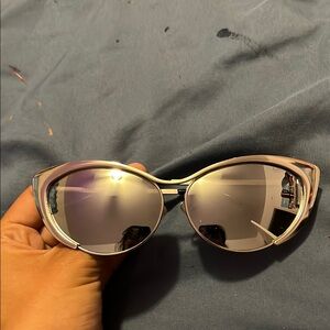 Silver Sunglasses Sleek Accessories